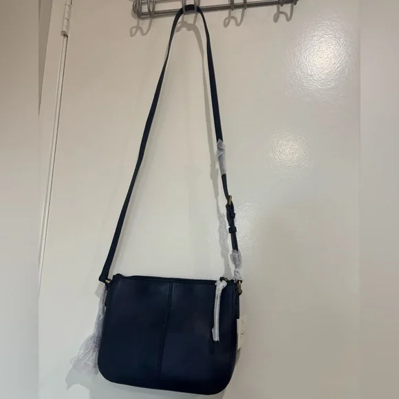 Fossil NWT Navy Blue Crossbody Bag - Picture 6 of 11
